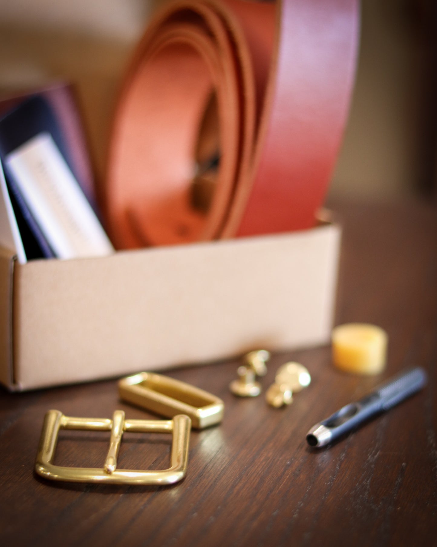 DIY Leather Belt Kit