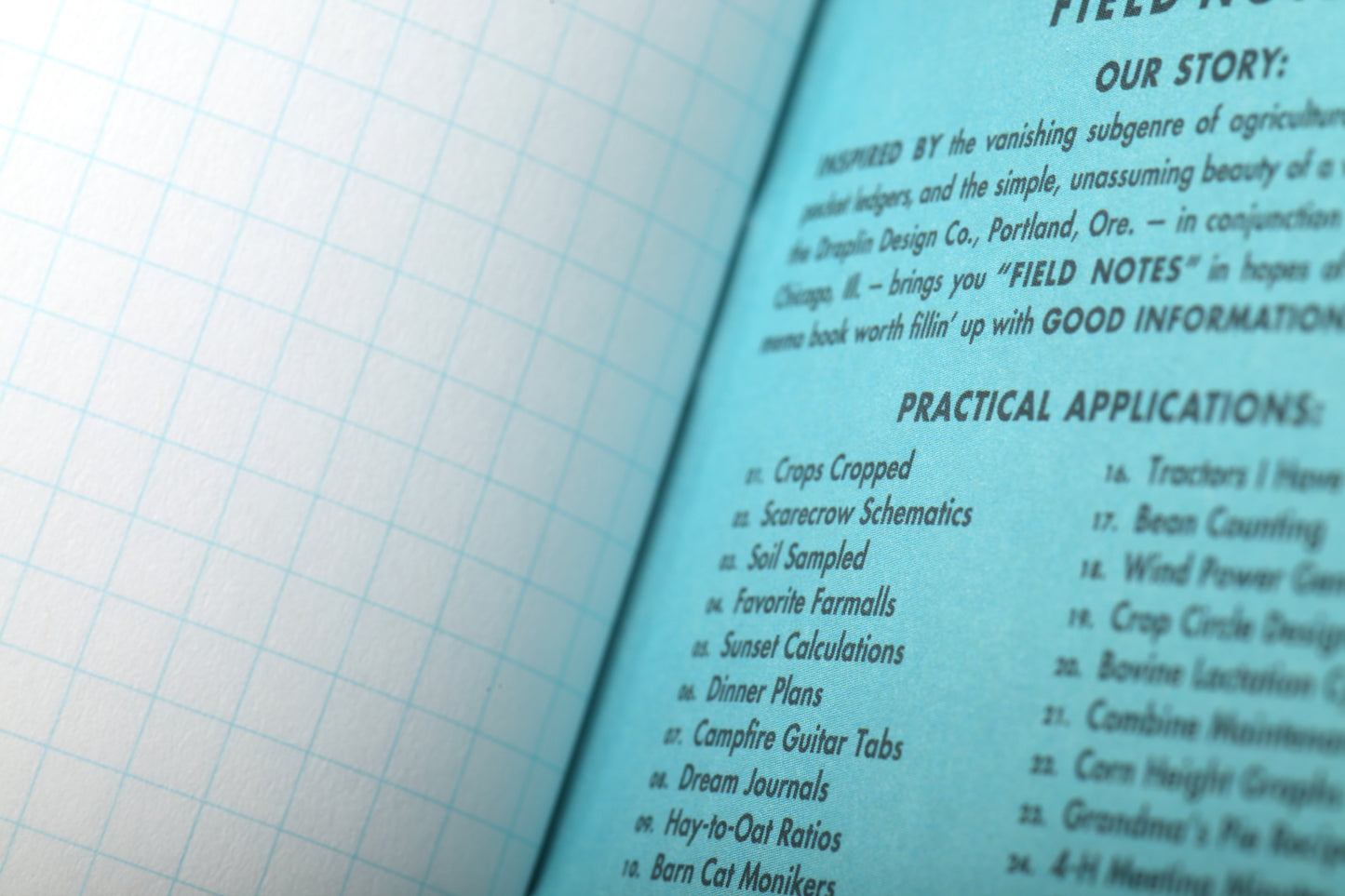 3 Pack - Heartland Field Notes (graph)