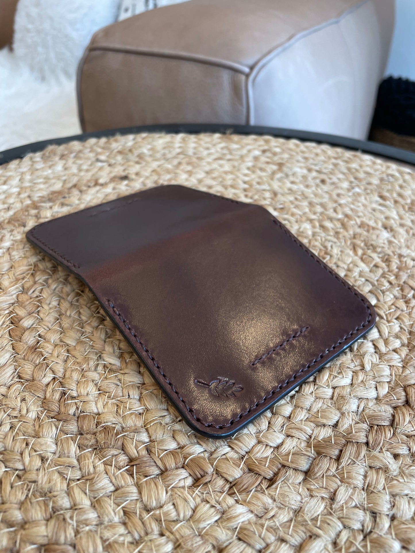 Chocolate & Russet (TH) Front Pocket Card Wallet