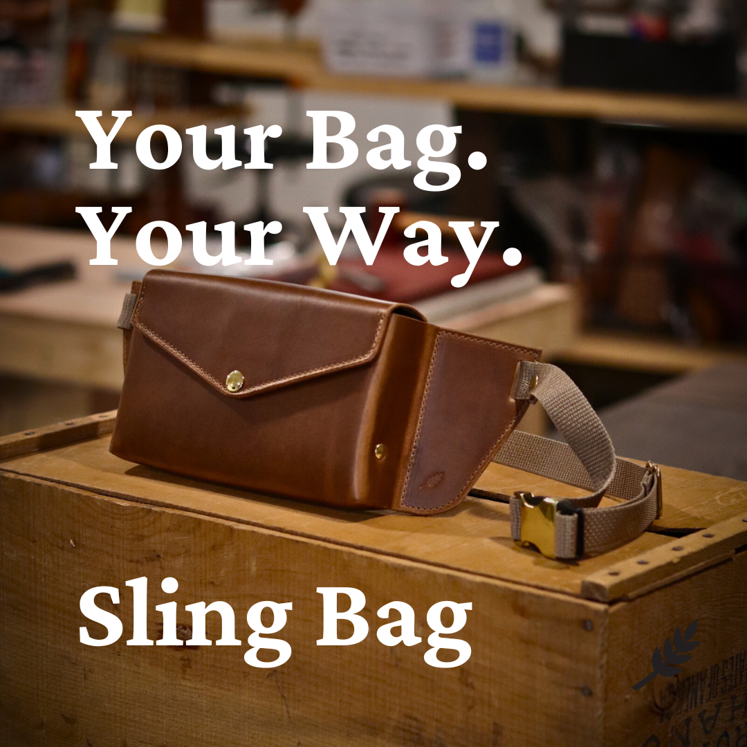 Custom sling bag best sale