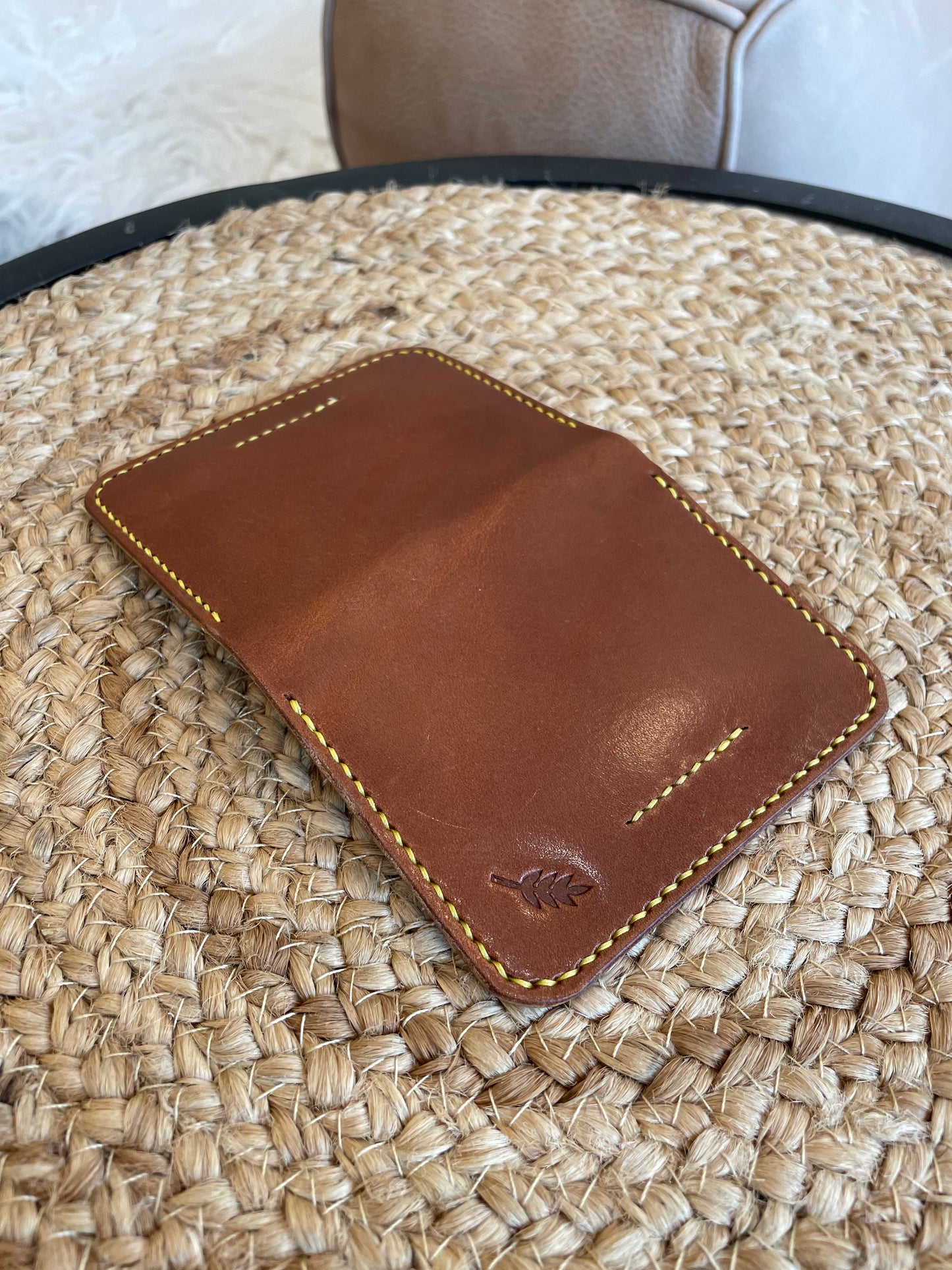 Buck Brown (TH) & Olive (EB) Front Pocket Card Wallet