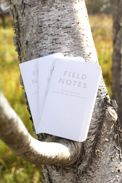 3 Pack - Birch Field Notes (Graph)