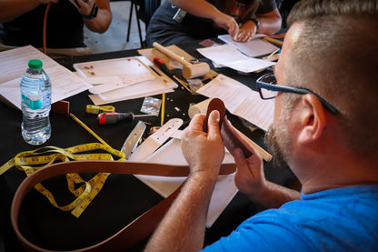 Leather Belt Making Workshop November 16th 6-8PM at THE PHILADELPHIA ROOM & West Point Brewing Company, West Point, NE