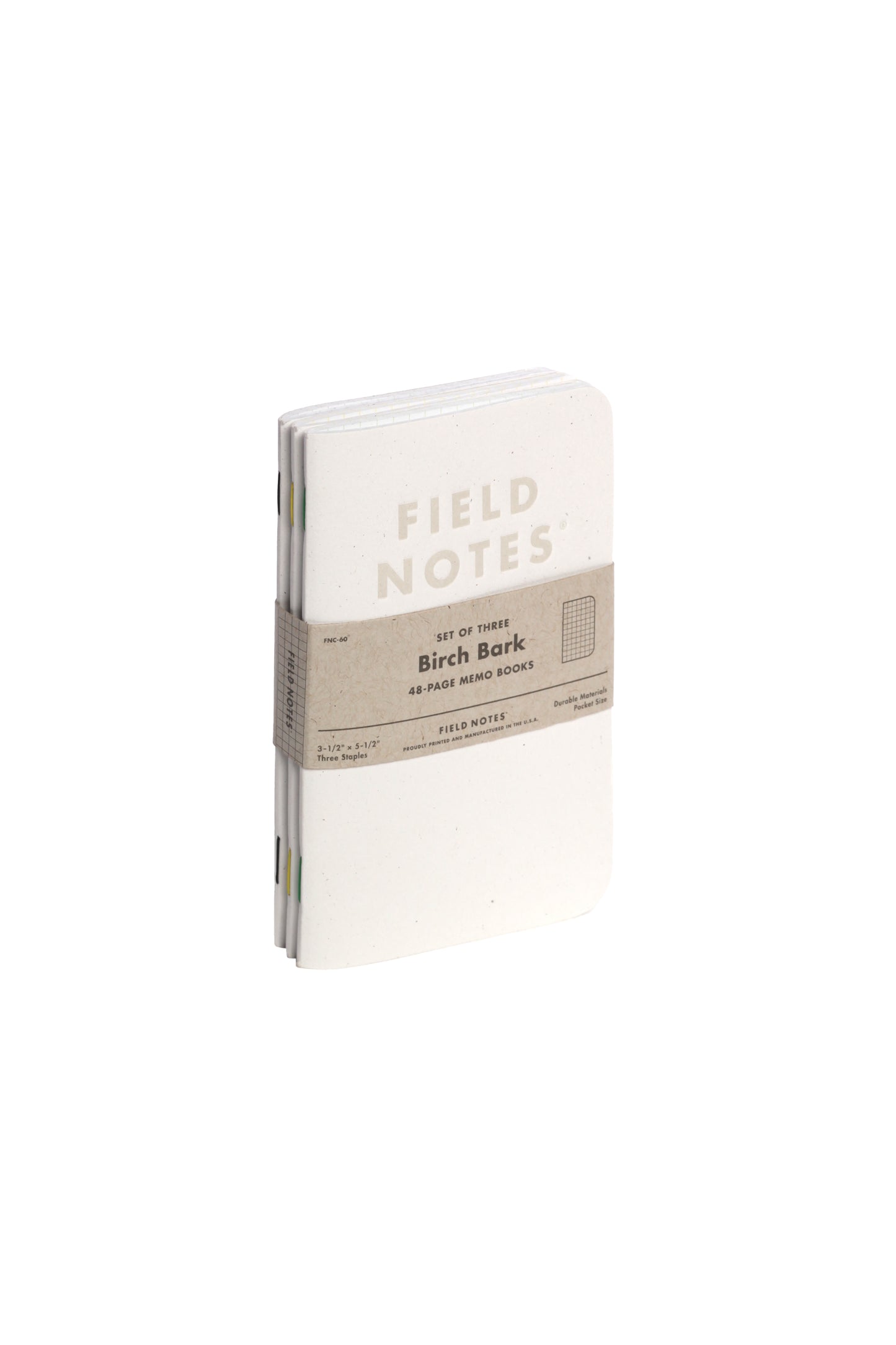 3 Pack - Birch Field Notes (Graph)