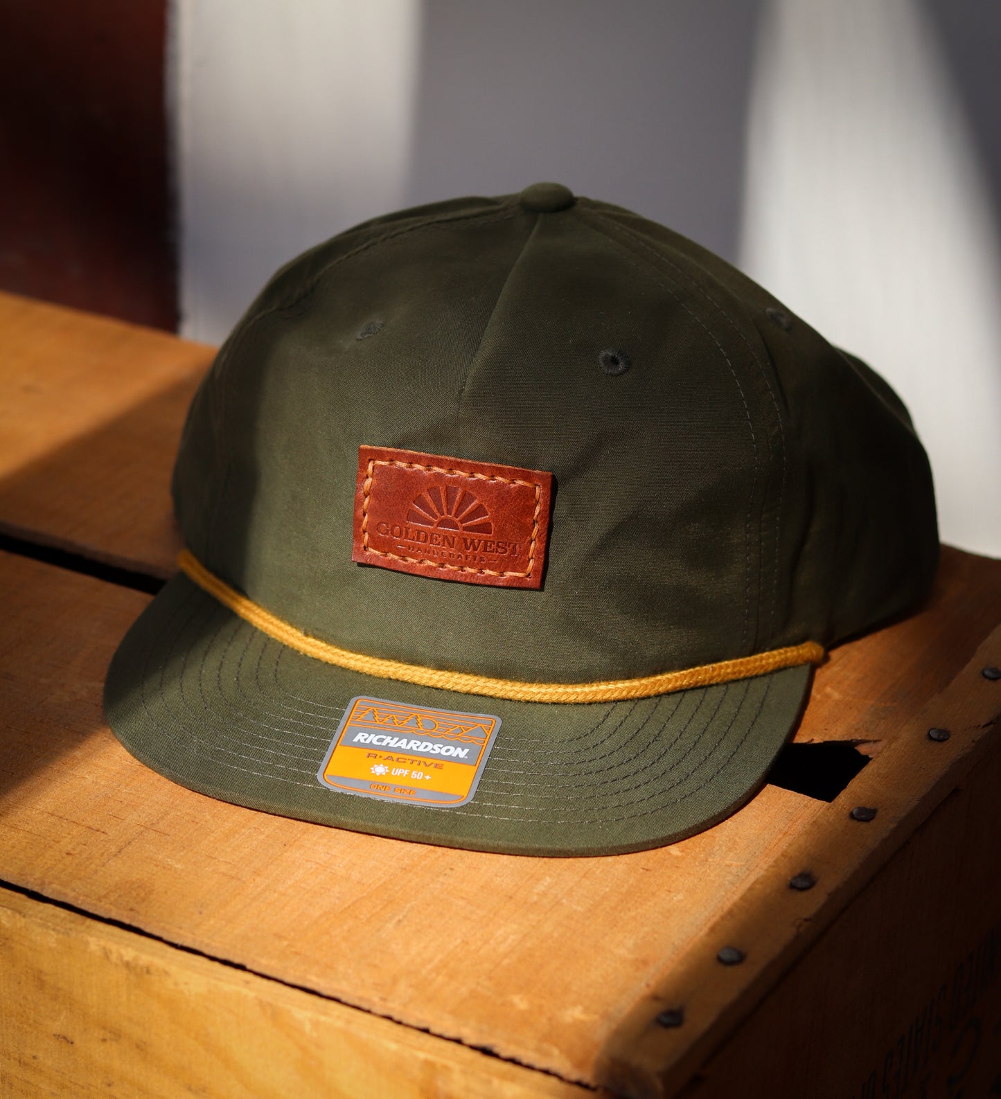 Grandpa 5 Panel - Hand-stitched Patch - Richardson 256