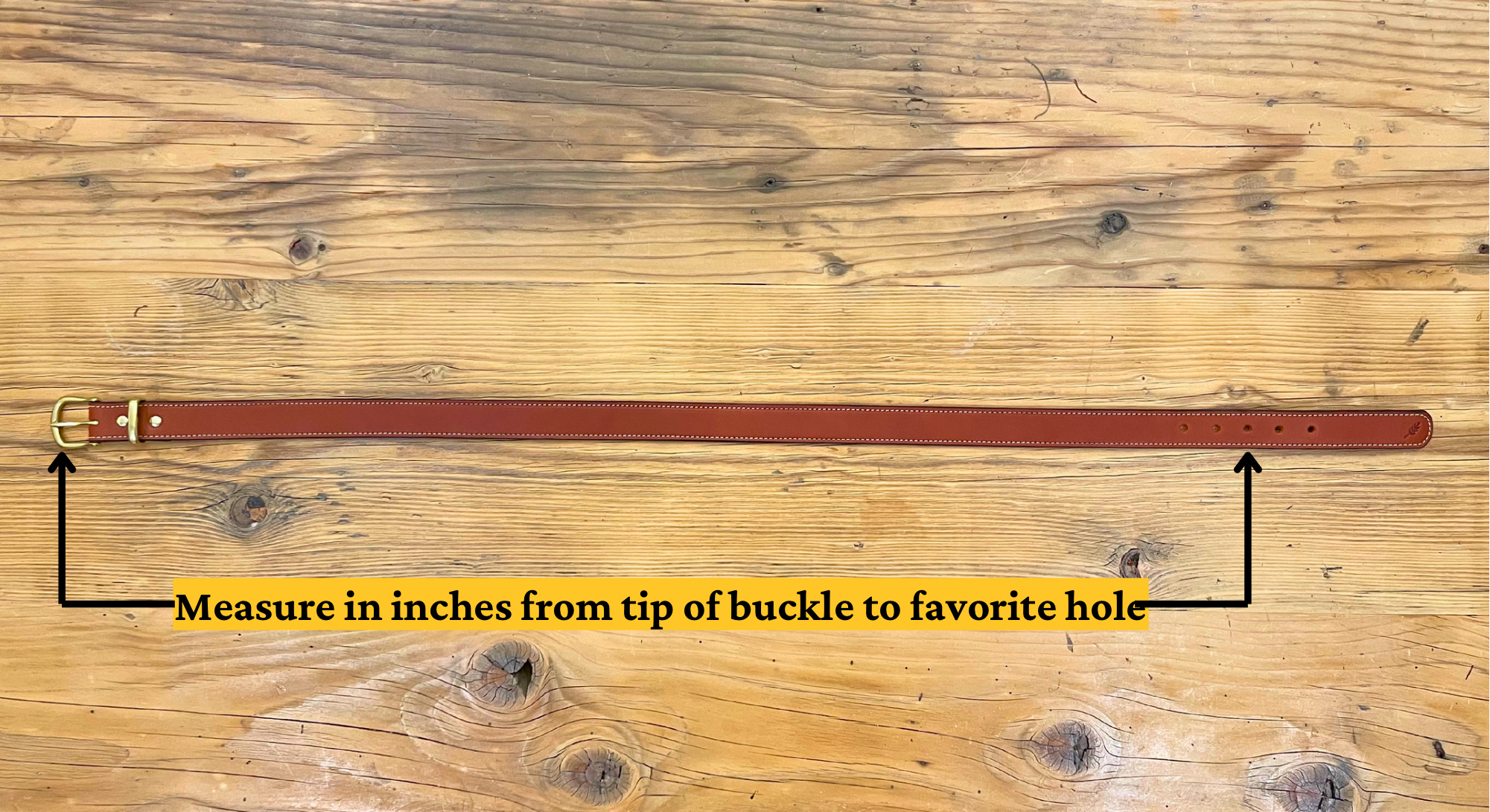 Lined Leather Dress Belt - 1.25 Inch