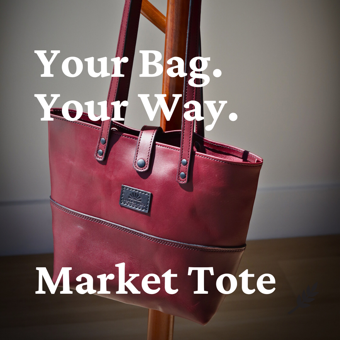 Handcrafted Mid-Size Market Tote