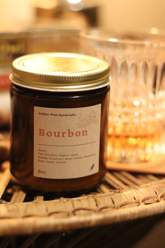 Bourbon - Hand-Poured Candle