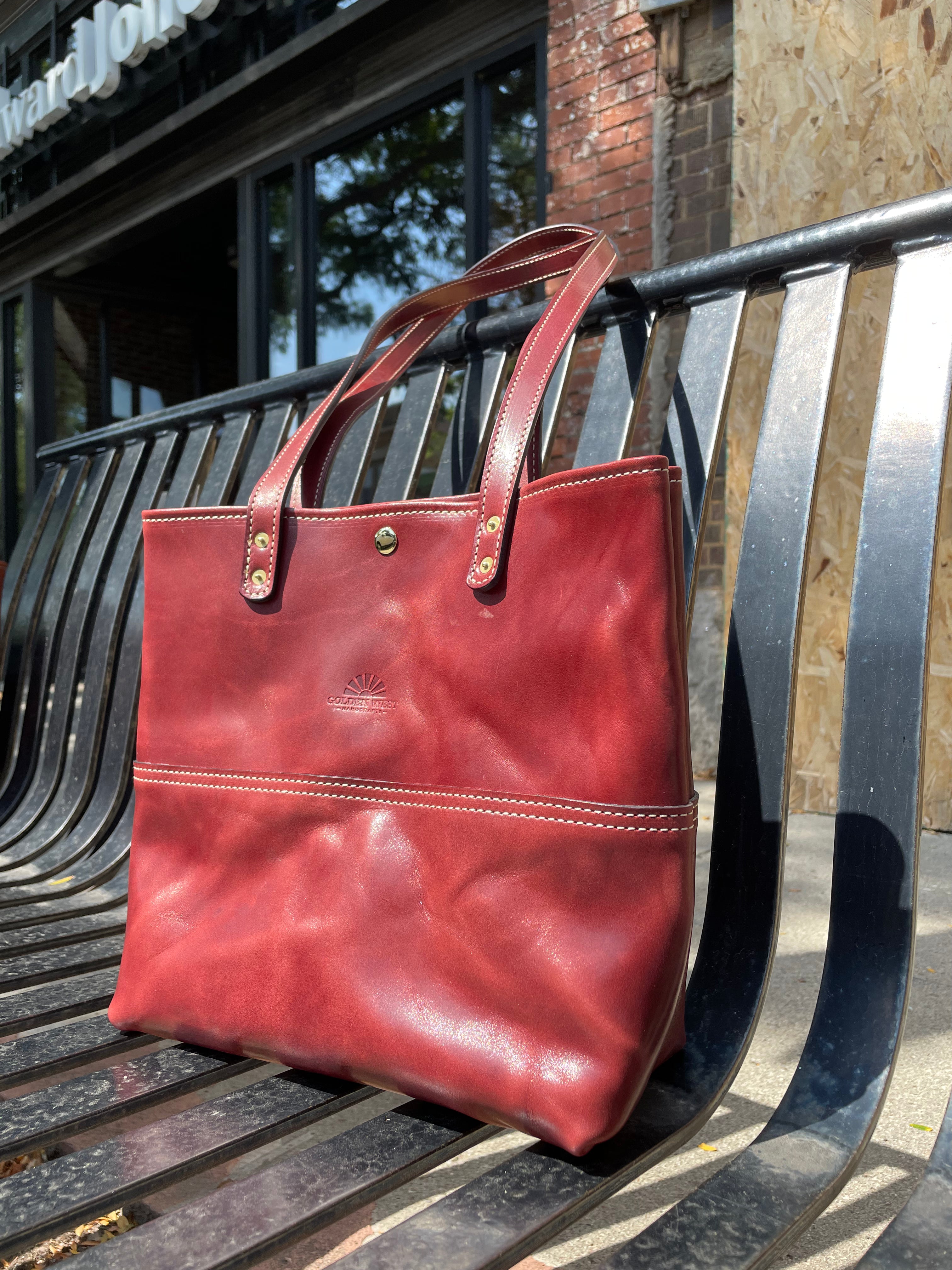 Handcrafted Mid-Size Market Tote