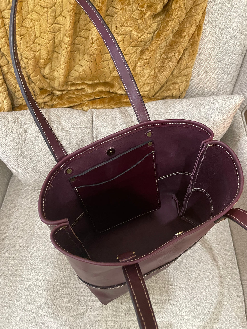 Handcrafted Mid-Size Market Tote