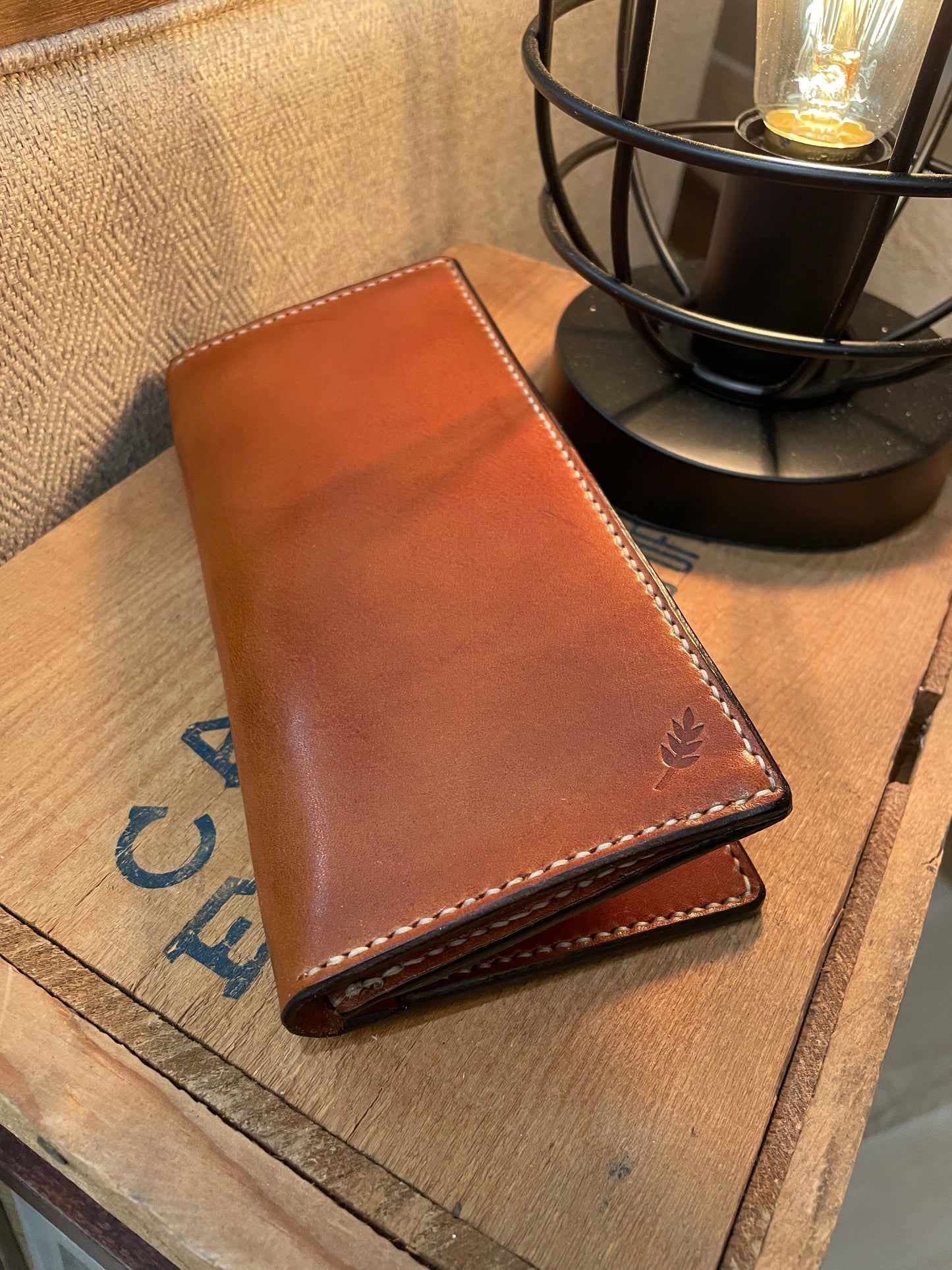 Buck Brown Long Wallet - 17 Pockets