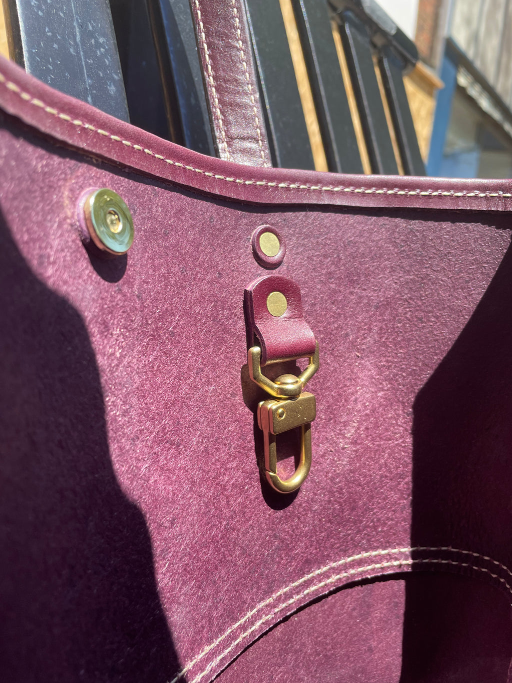 Handcrafted Mid-Size Market Tote