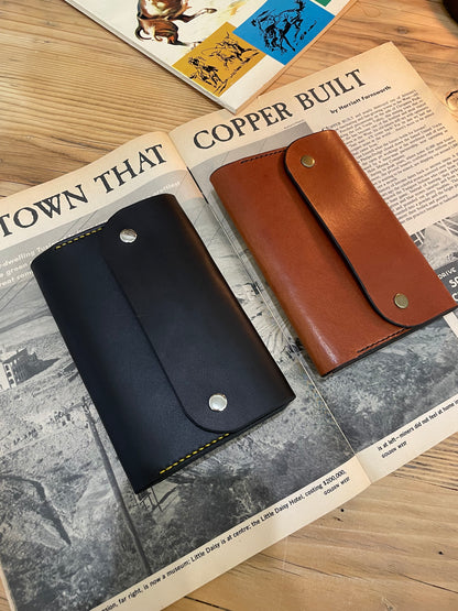 Journal Wallet with Button Closure