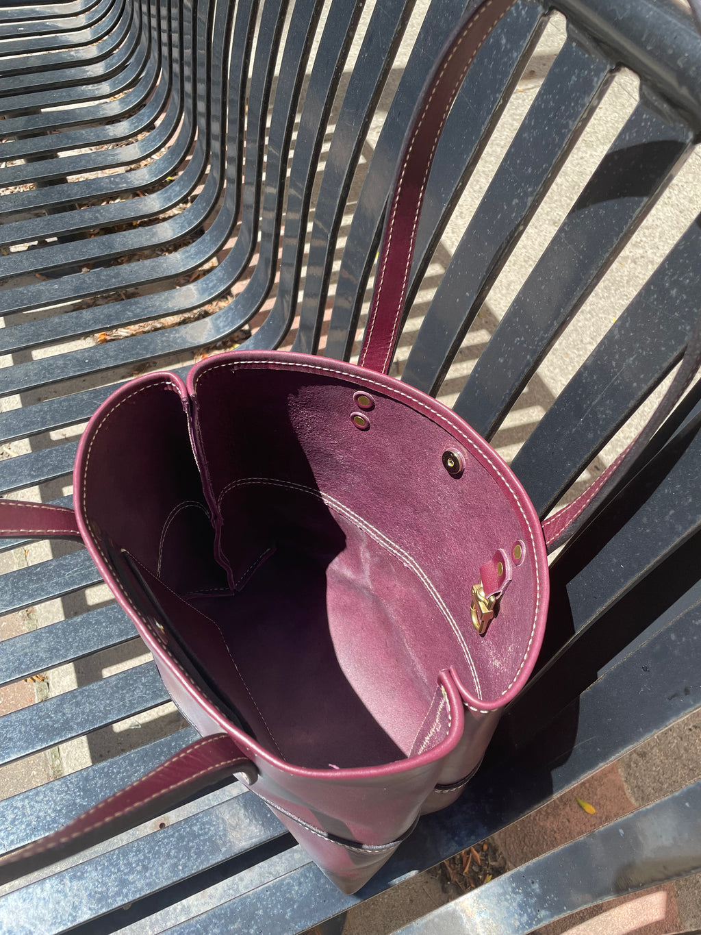 Handcrafted Mid-Size Market Tote
