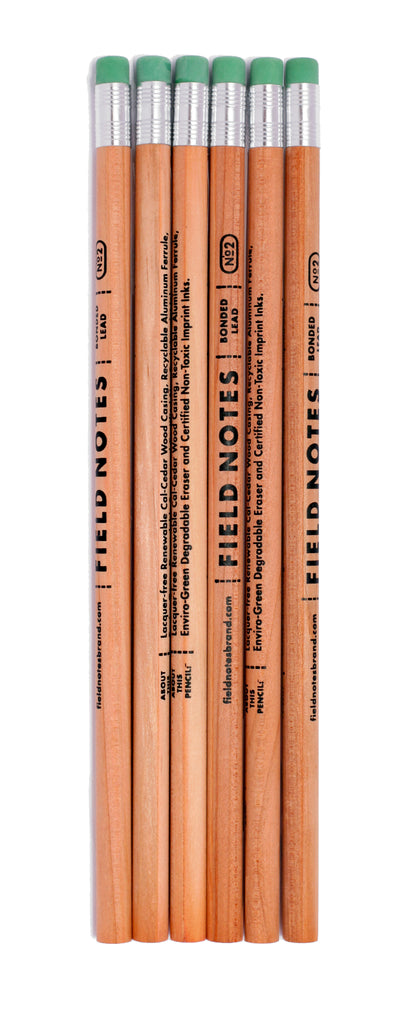 NO. 2 WOODGRAIN PENCIL 6-PACK